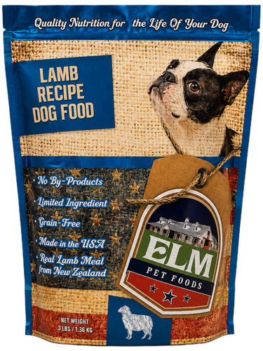ELM Pet Food Lamb Recipe Grain Free Foods for Dogs