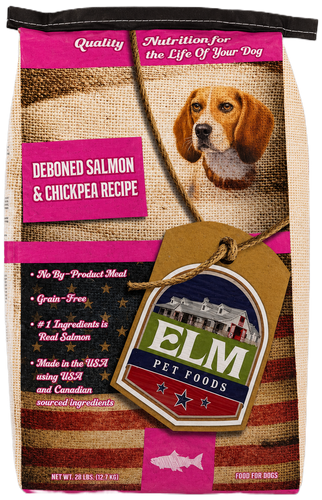 ELM Pet Food Salmon Recipe Grain Free Foods for Dogs