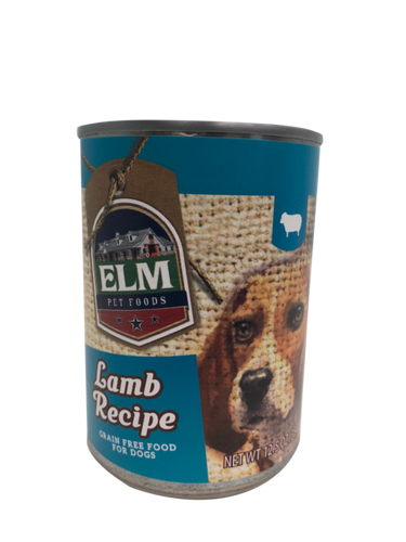 ELM Pet Food Lamb Recipe Grain Free Canned Foods for Dogs