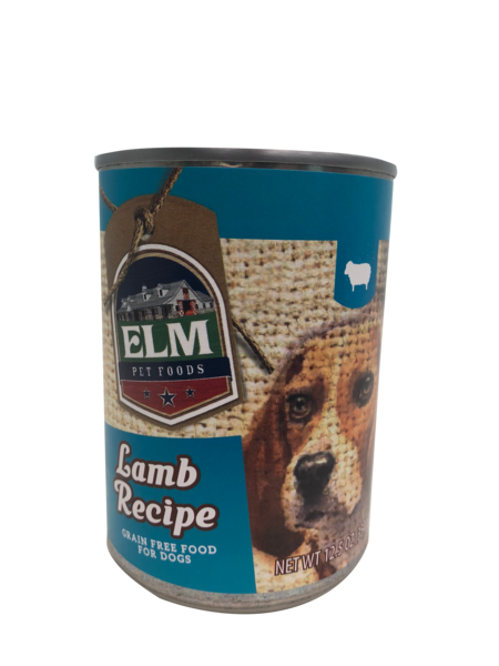 ELM Pet Food Lamb Recipe Grain Free Canned Foods for Dogs