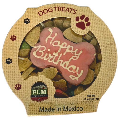ELM K9 Happy Birthday Pink Dog Treats