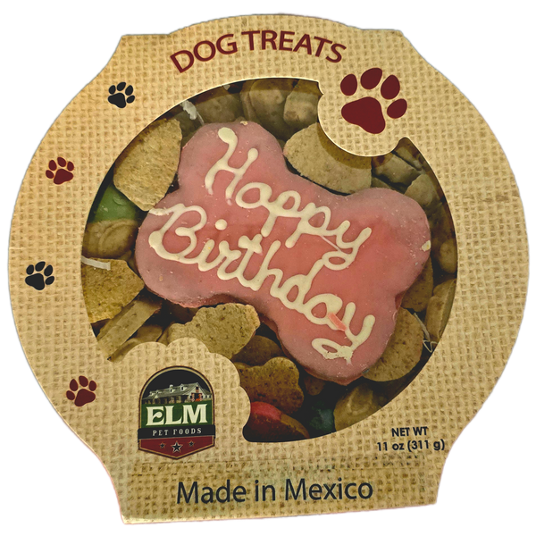ELM K9 Happy Birthday Pink Dog Treats