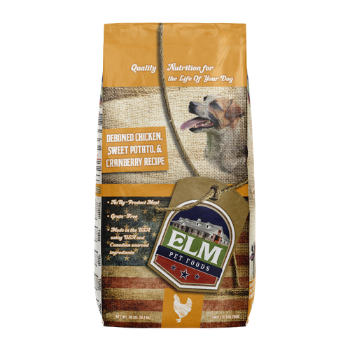 ELM Pet Food Chicken Recipe Grain Free Foods for Dogs