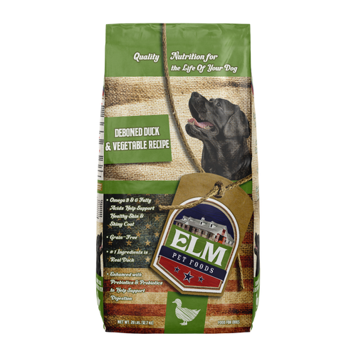 ELM Pet Food Duck Recipe Grain Free Foods for Dogs
