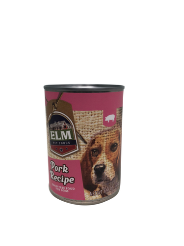 ELM Pet Food Pork Recipe Grain Free Canned Foods for Dogs