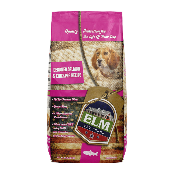 ELM Pet Food Salmon Recipe Grain Free Foods for Dogs