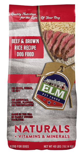 Naturals Beef Barley & Brown Rice Recipe Dog Food